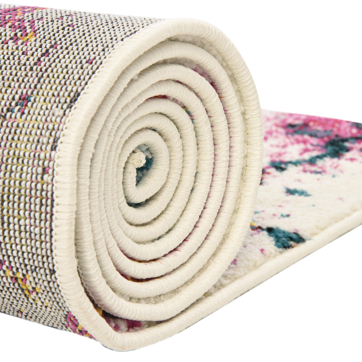 Venetian Elegance Collection Area Rug -  Rialto Rectangle Ivory  lifestyle 12