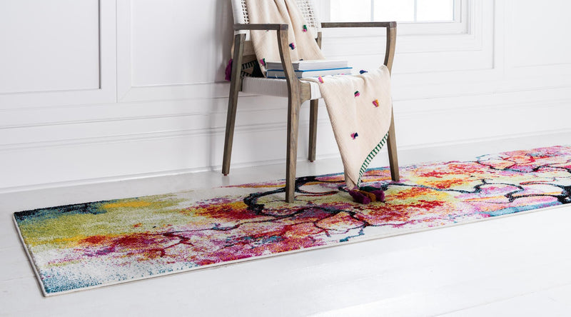 Venetian Elegance Collection Area Rug -  Rialto Runner Ivory  lifestyle 19