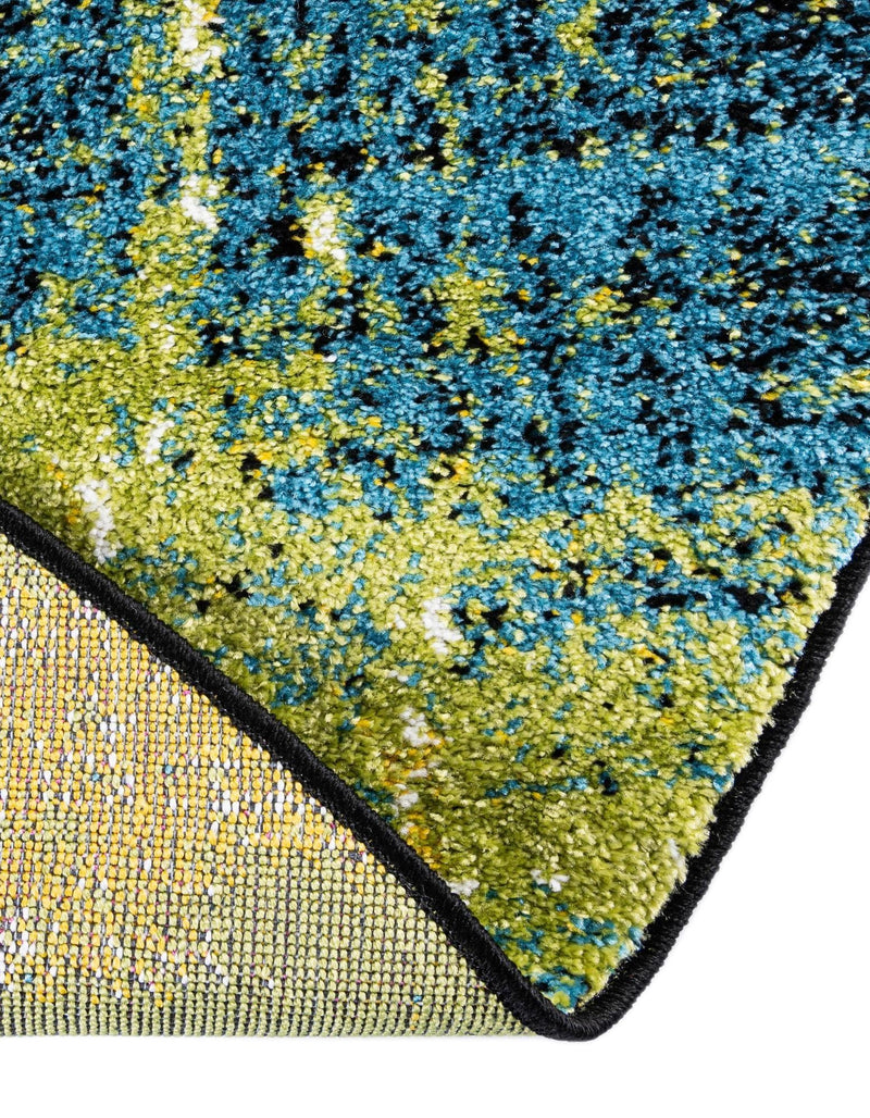 Venetian Elegance Collection Area Rug -  Chioggia Round Light Green  lifestyle 36