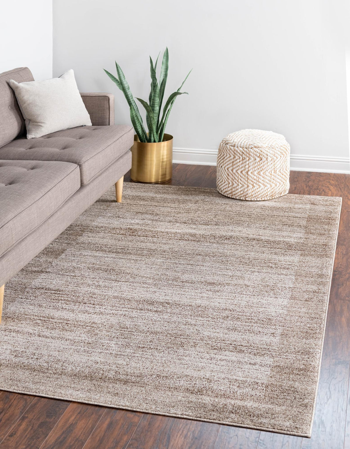 Studio Haven Collection Area Rug -  Conservatory (Beige) Rectangle Beige  lifestyle 2