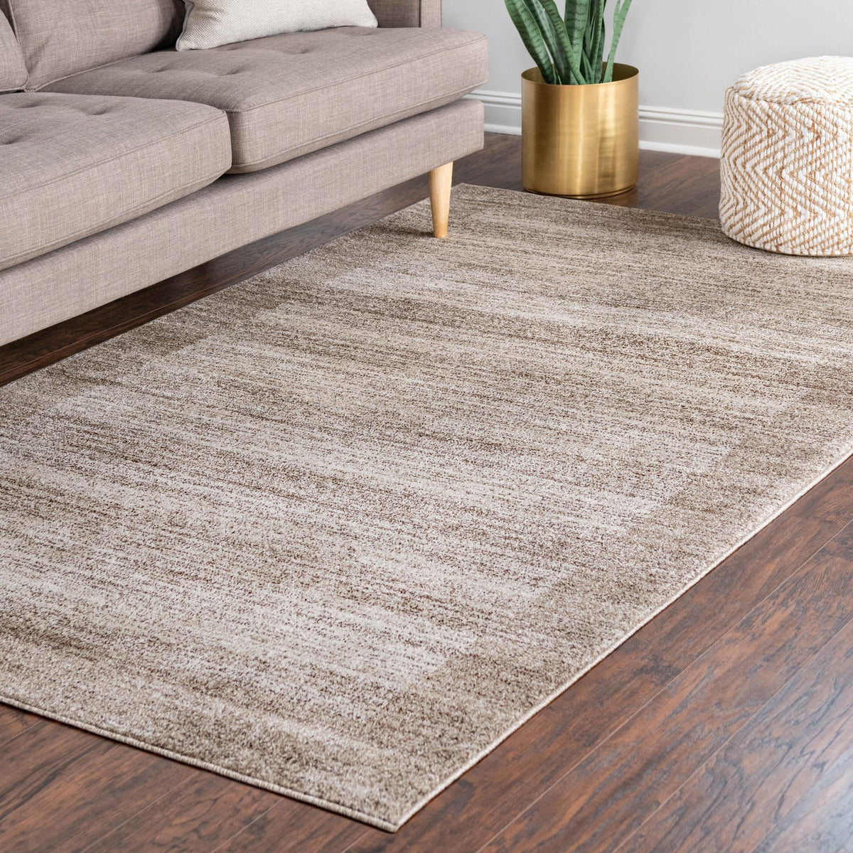 Studio Haven Collection Area Rug -  Conservatory (Beige) Rectangle Beige  lifestyle 17