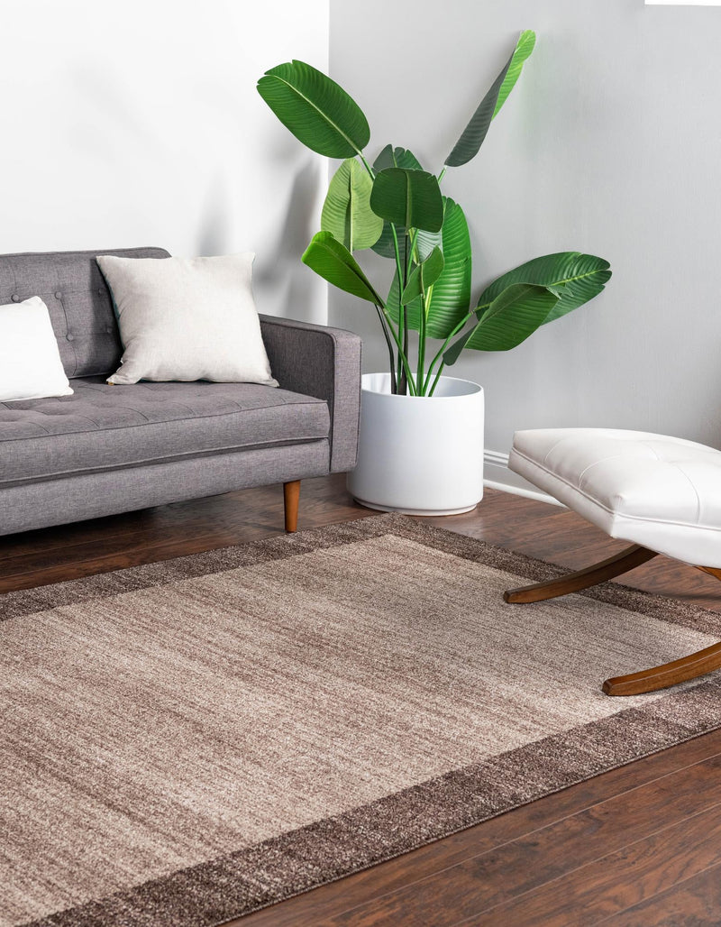 Studio Haven Collection Area Rug -  Conservatory (Light Brown) Rectangle Light Brown  lifestyle 3