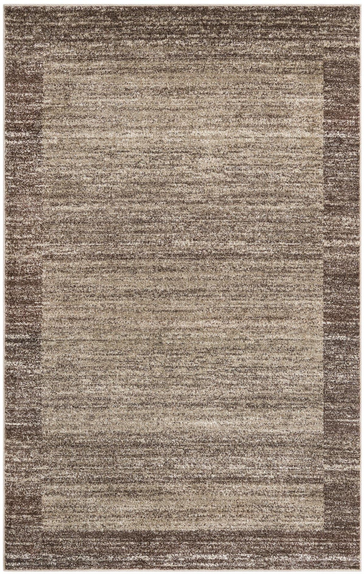 Studio Haven Collection Area Rug -  Conservatory (Light Brown) Rectangle Light Brown Main