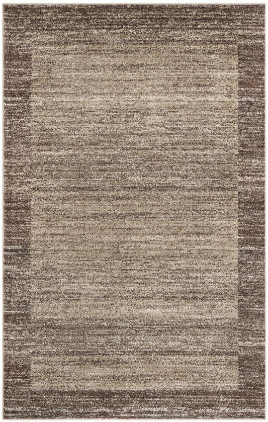 Studio Haven Collection Area Rug -  Conservatory (Light Brown) Rectangle Light Brown Main