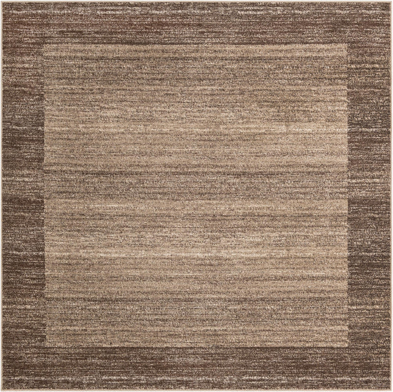 Studio Haven Collection Area Rug -  Conservatory (Light Brown) Square Light Brown  lifestyle 27