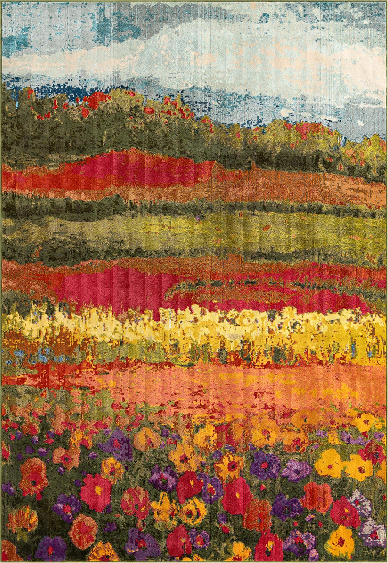 Marrakesh Elegance Collection Area Rug -  Taliouine Rectangle Multi  lifestyle 4