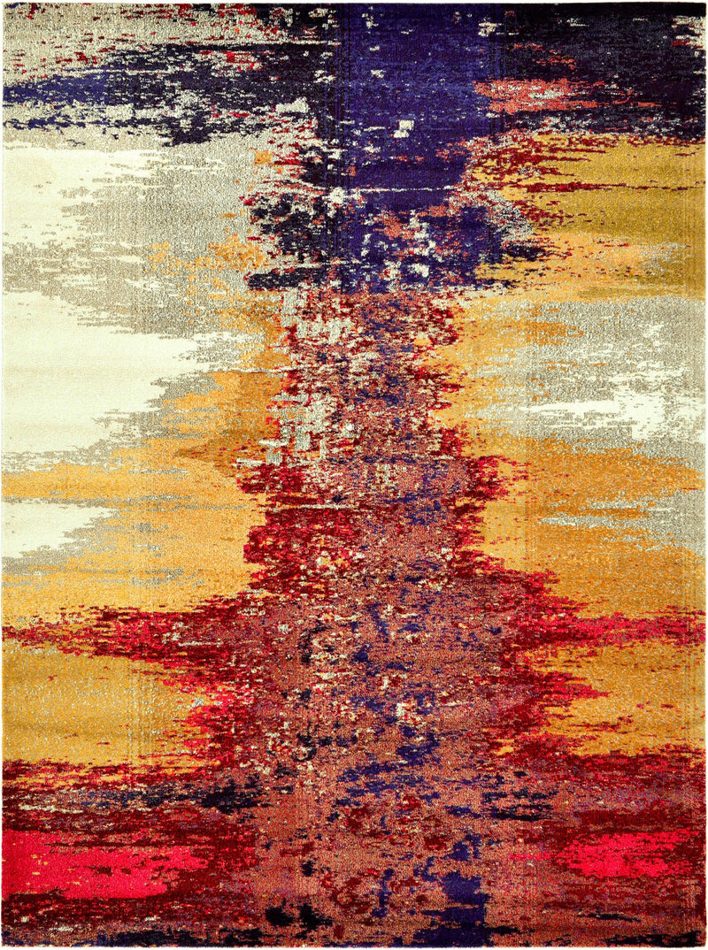 Marrakesh Elegance Collection Area Rug -  Guemar Rectangle Orange  lifestyle 2
