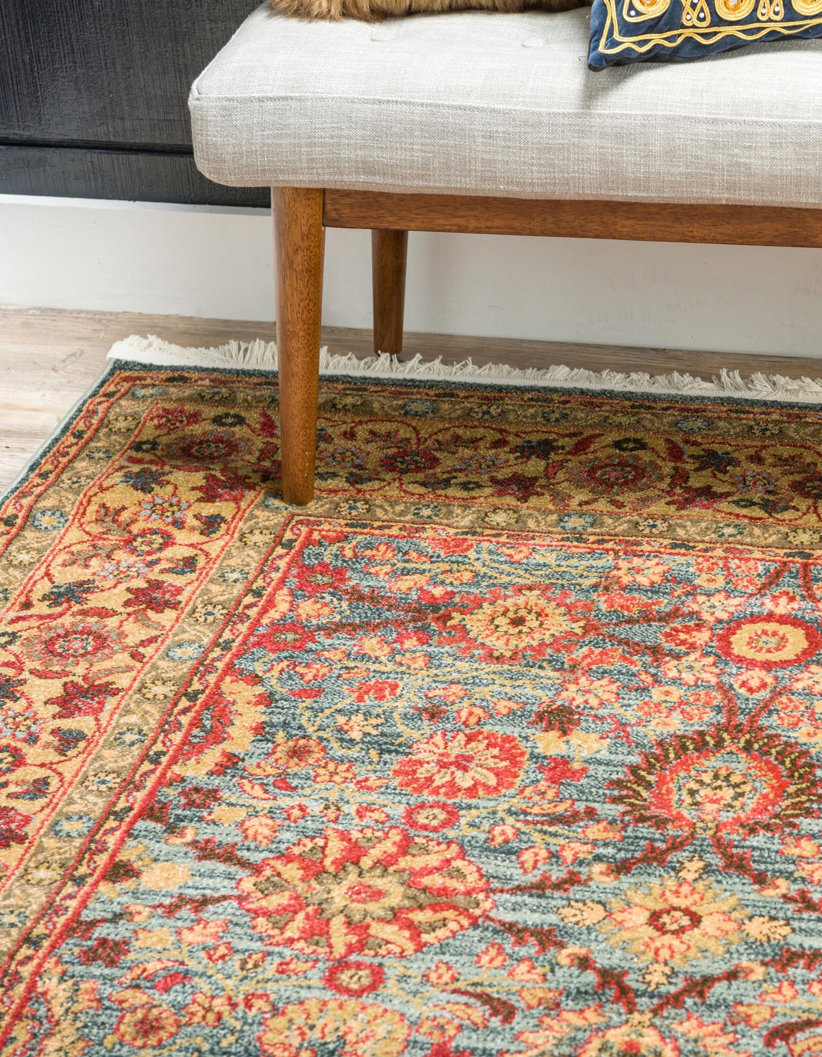 Chelsea Elegance Collection Area Rug -  Osterley Rectangle Blue  lifestyle 13