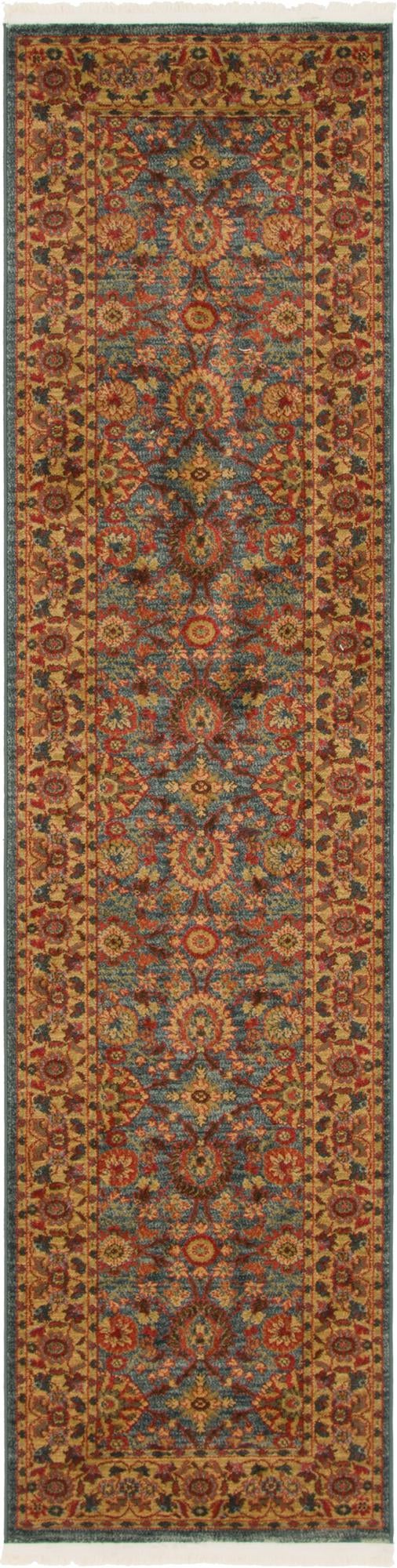 Chelsea Elegance Collection Area Rug -  Osterley Runner Blue  lifestyle 45