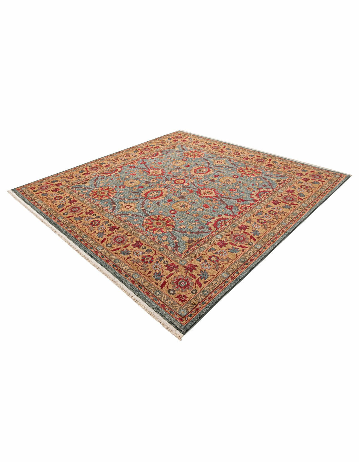 Chelsea Elegance Collection Area Rug -  Osterley Square Blue  lifestyle 91