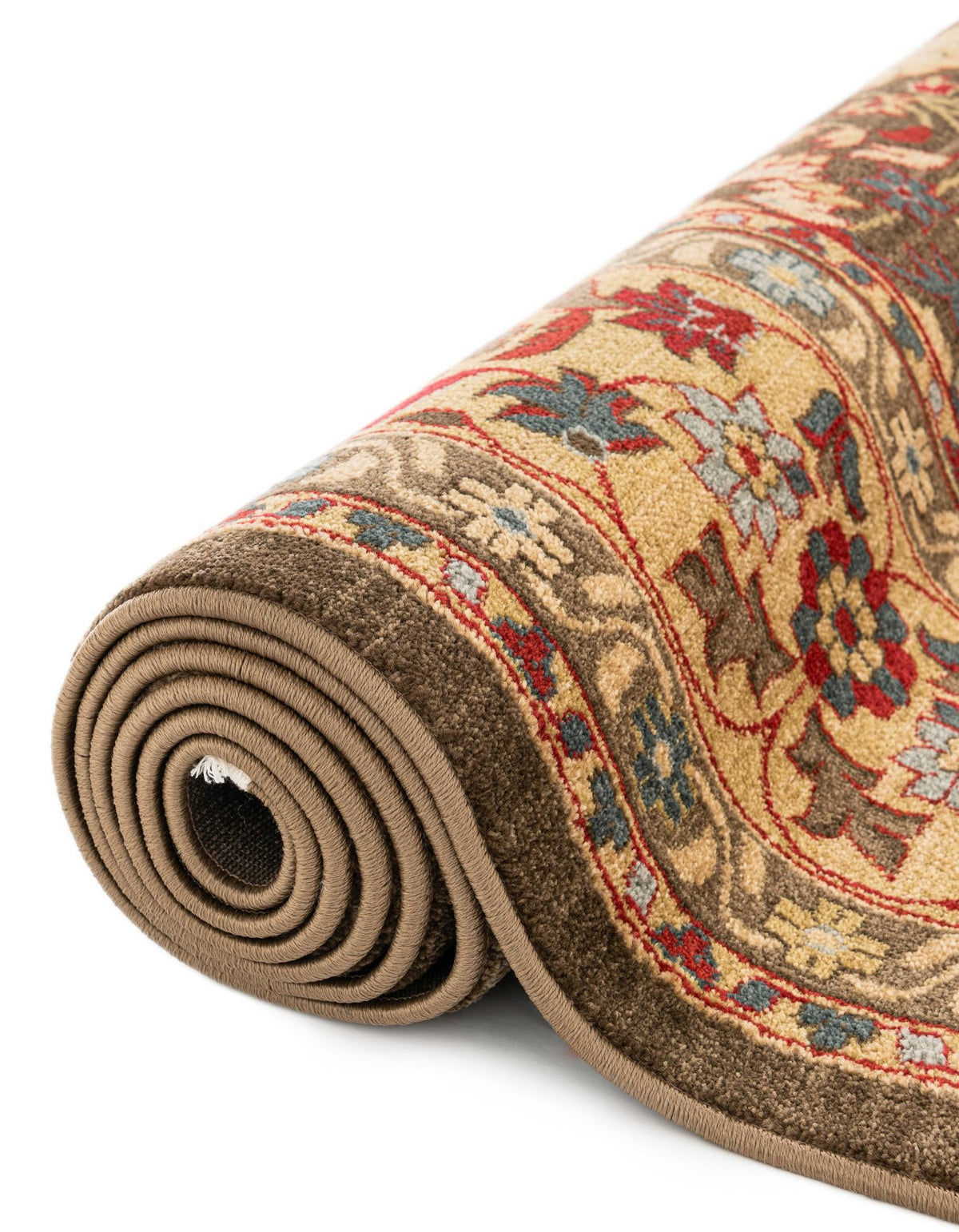 Chelsea Elegance Collection Area Rug -  Osterley Round Light Brown  lifestyle 93