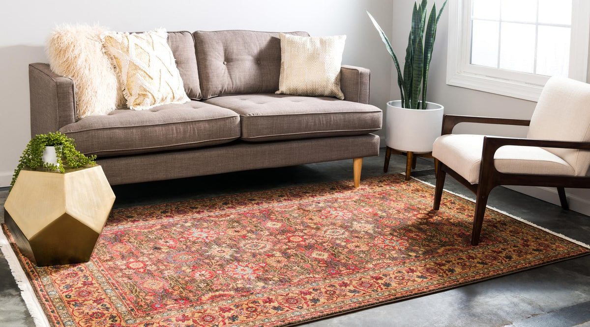 Chelsea Elegance Collection Area Rug -  Osterley Rectangle Light Brown  lifestyle 12