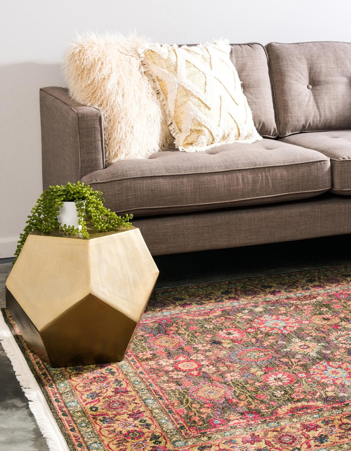 Chelsea Elegance Collection Area Rug -  Osterley Rectangle Light Brown  lifestyle 20