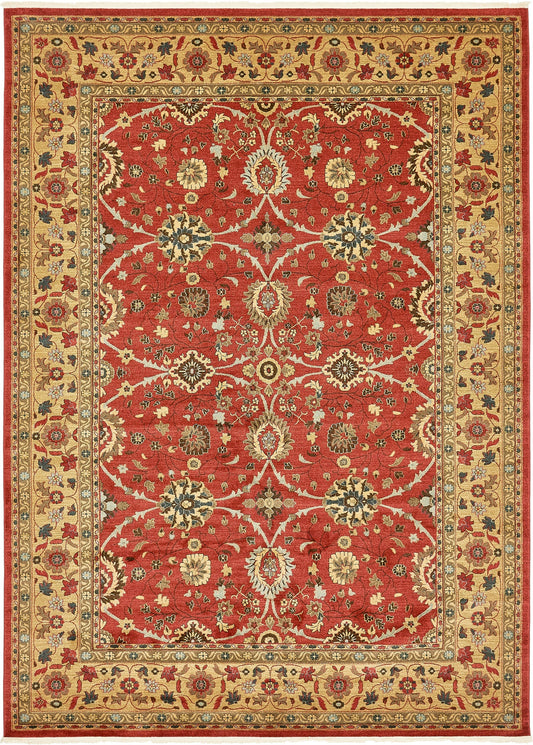 Chelsea Elegance Collection Area Rug -  Harlington Rectangle Red  lifestyle 2