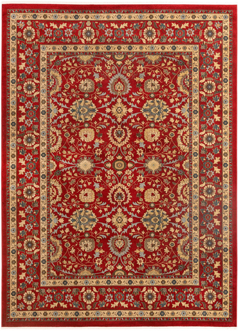 Chelsea Elegance Collection Area Rug -  Osterley Rectangle Red  lifestyle 5