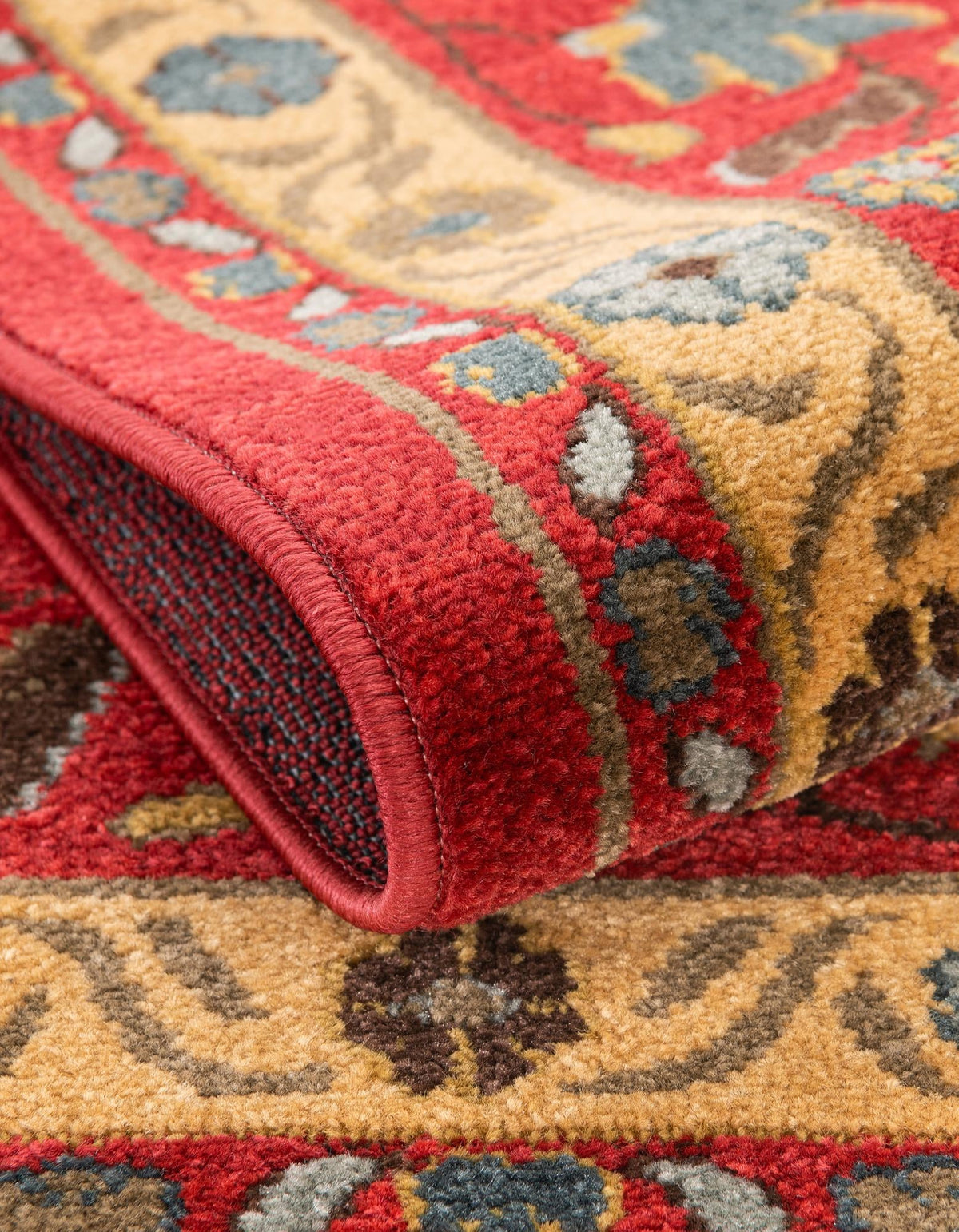Chelsea Elegance Collection Area Rug -  Osterley Rectangle Red  lifestyle 23