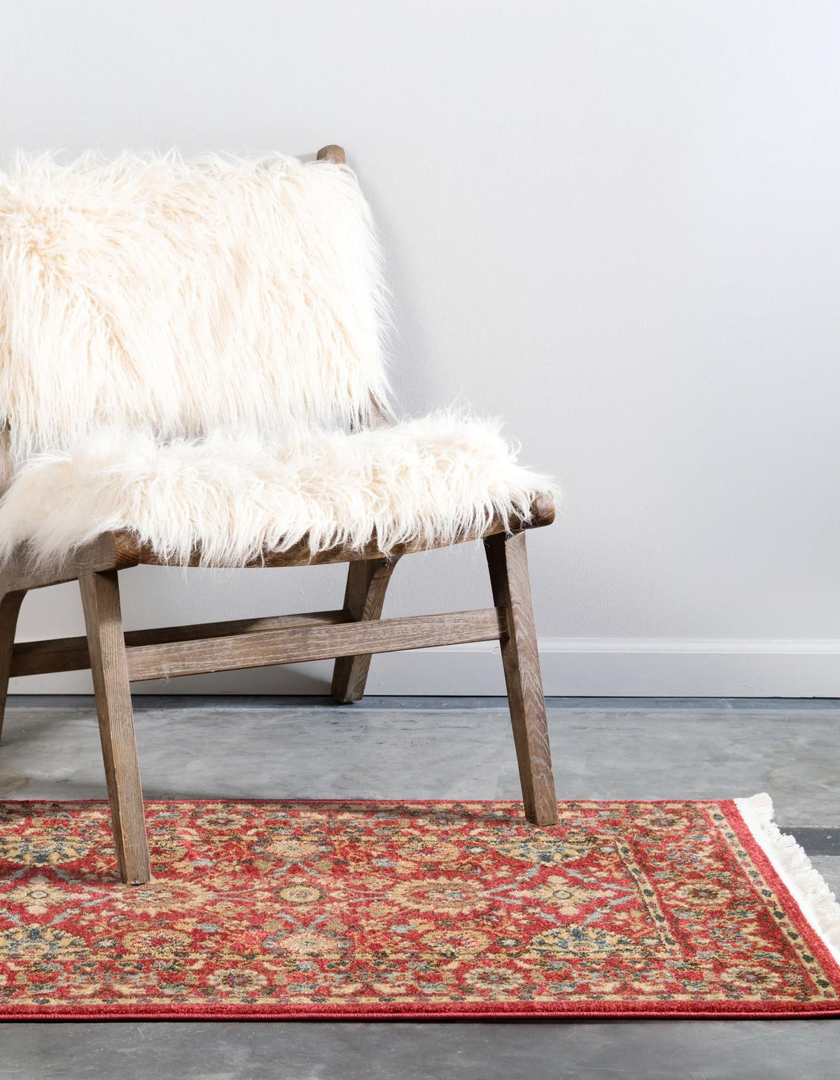 Chelsea Elegance Collection Area Rug -  Osterley Runner Red  lifestyle 106