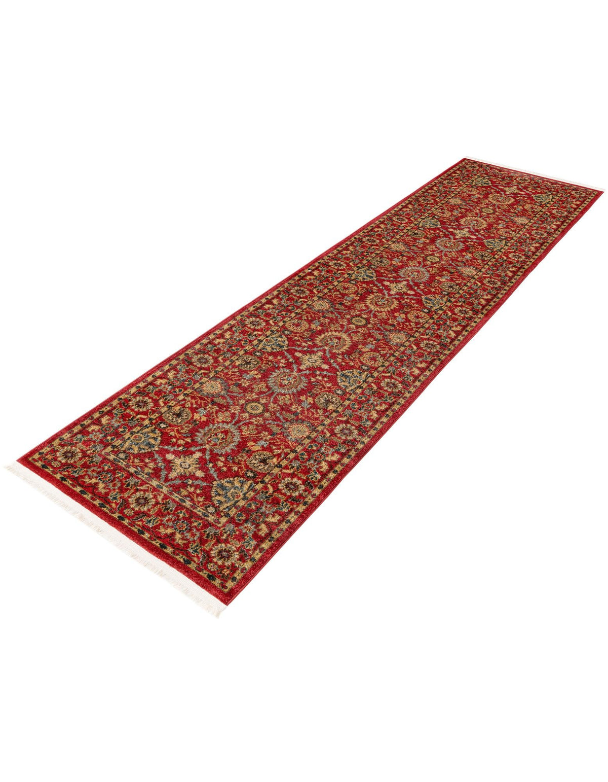 Chelsea Elegance Collection Area Rug -  Osterley Runner Red  lifestyle 107