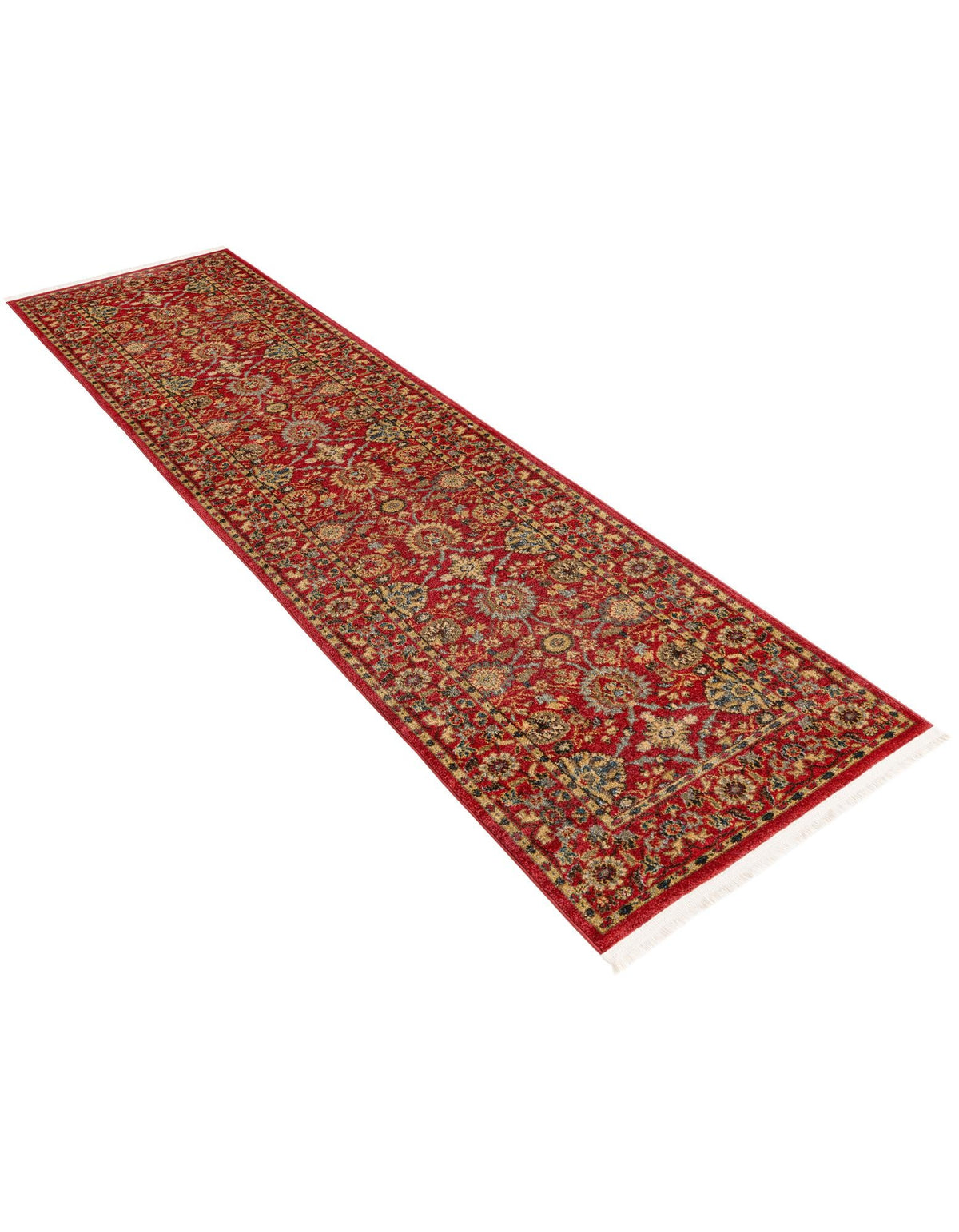 Chelsea Elegance Collection Area Rug -  Osterley Runner Red  lifestyle 108