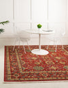 Chelsea Elegance Collection Area Rug -  Osterley Square Red  lifestyle 52
