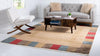 Zagros Oasis Collection Area Rug -  Aligoodarz Square Beige  lifestyle 24