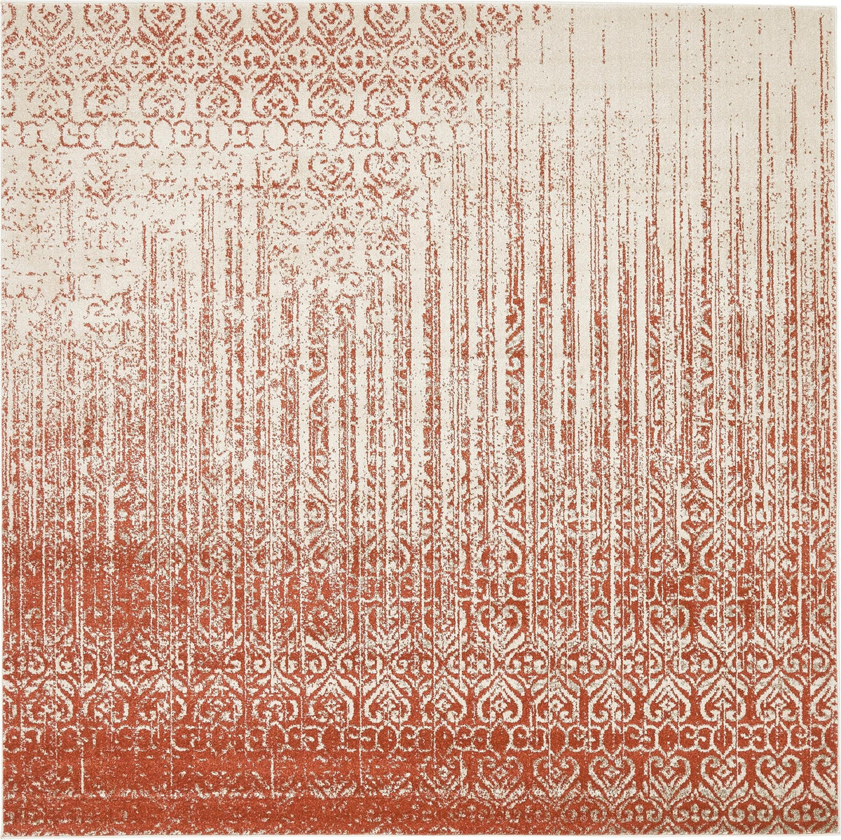Studio Haven Collection Area Rug -  Workspace Square Red  lifestyle 86