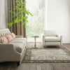 Horizon Collection Area Rug -  Apex (Light Gray) Square Light Gray  lifestyle 30