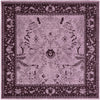 Horizon Collection Area Rug -  Apex (Purple) Square Purple  lifestyle 13