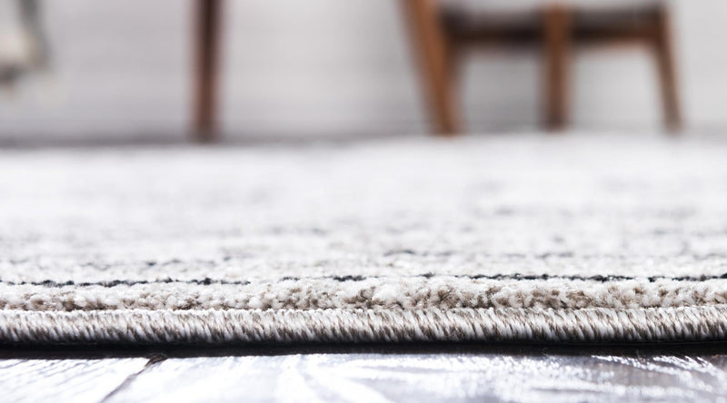 Horizon Collection Area Rug -  Tundra Rectangular Gray  lifestyle 23