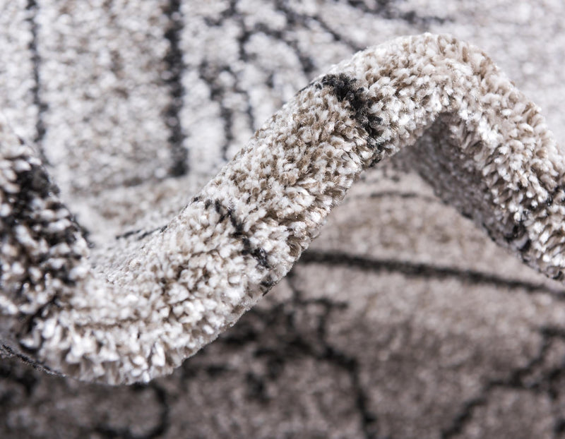 Horizon Collection Area Rug -  Tundra Rectangular Gray  lifestyle 31
