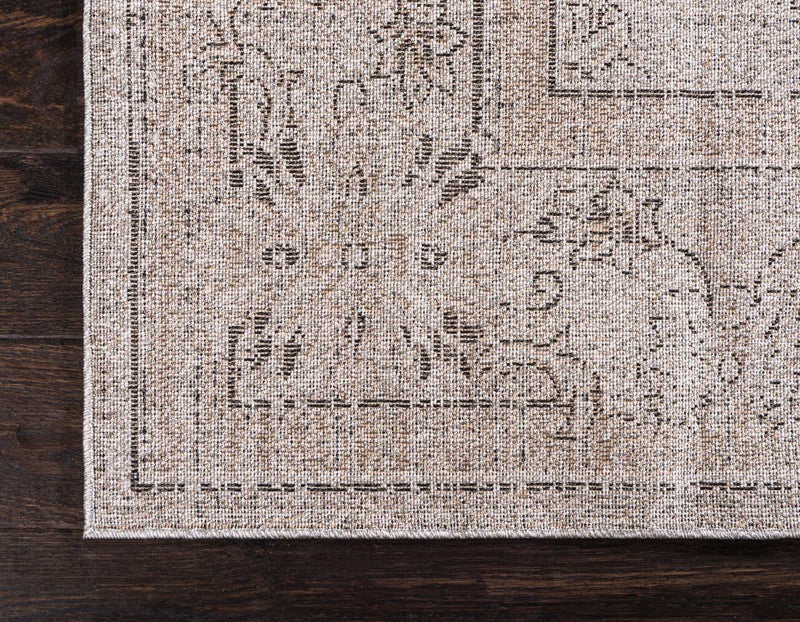 Horizon Collection Area Rug -  Tundra Rectangular Gray  lifestyle 35