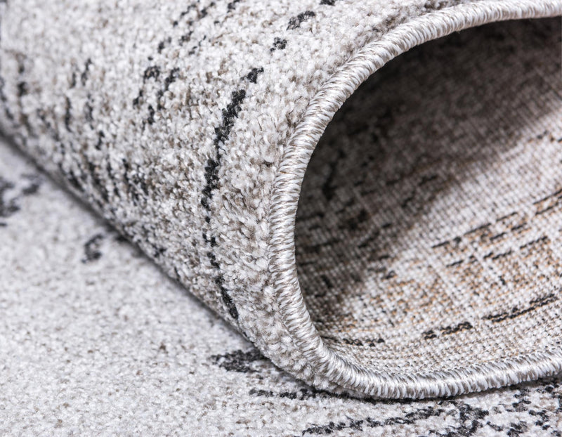Horizon Collection Area Rug -  Tundra Runner Gray  lifestyle 29