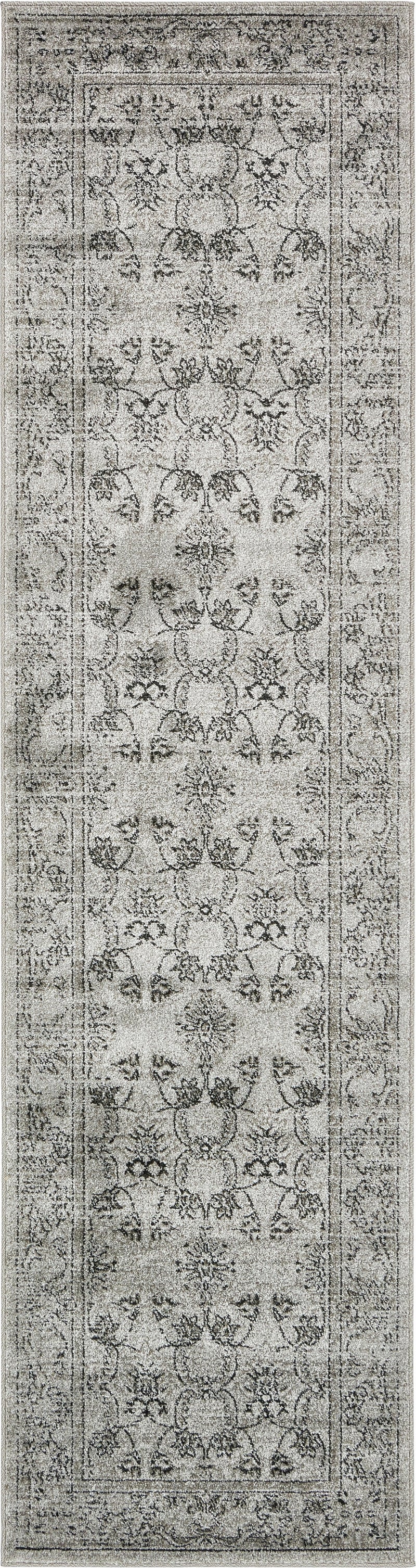 Horizon Collection Area Rug -  Tundra Runner Gray  lifestyle 15