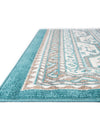 Soho Elegance Collection Area Rug -  Mercer (Turquoise) Rectangle Turquoise  lifestyle 16