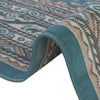 Soho Elegance Collection Area Rug -  Mercer (Turquoise) Rectangle Turquoise  lifestyle 18