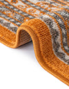 Soho Elegance Collection Area Rug -  Mercer (Orange) Rectangle Orange  lifestyle 10