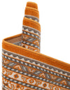 Soho Elegance Collection Area Rug -  Mercer (Orange) Rectangle Orange  lifestyle 11