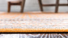 Soho Elegance Collection Area Rug -  Mercer (Orange) Rectangle Orange  lifestyle 15