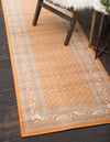 Soho Elegance Collection Area Rug -  Mercer (Orange) Runner Orange  lifestyle 17