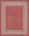 Soho Elegance Collection Area Rug -  Mercer (Red) Rectangle Red  lifestyle 2