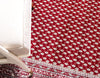 Soho Elegance Collection Area Rug -  Mercer (Red) Rectangle Red  lifestyle 13