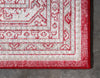 Soho Elegance Collection Area Rug -  Mercer (Red) Rectangle Red  lifestyle 17
