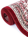 Soho Elegance Collection Area Rug -  Mercer (Red) Rectangle Red  lifestyle 13