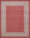 Soho Elegance Collection Area Rug -  Mercer (Red) Rectangle Red  lifestyle 3