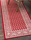 Soho Elegance Collection Area Rug -  Mercer (Red) Runner Red  lifestyle 13