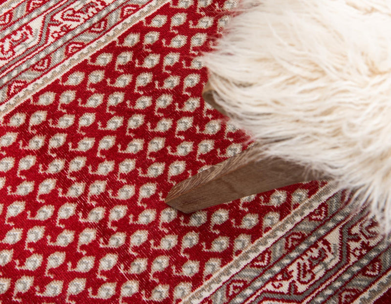 Soho Elegance Collection Area Rug -  Mercer (Red) Runner Red  lifestyle 33