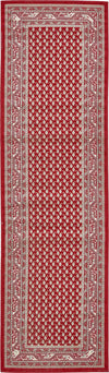 Soho Elegance Collection Area Rug -  Mercer (Red) Runner Red  lifestyle 11
