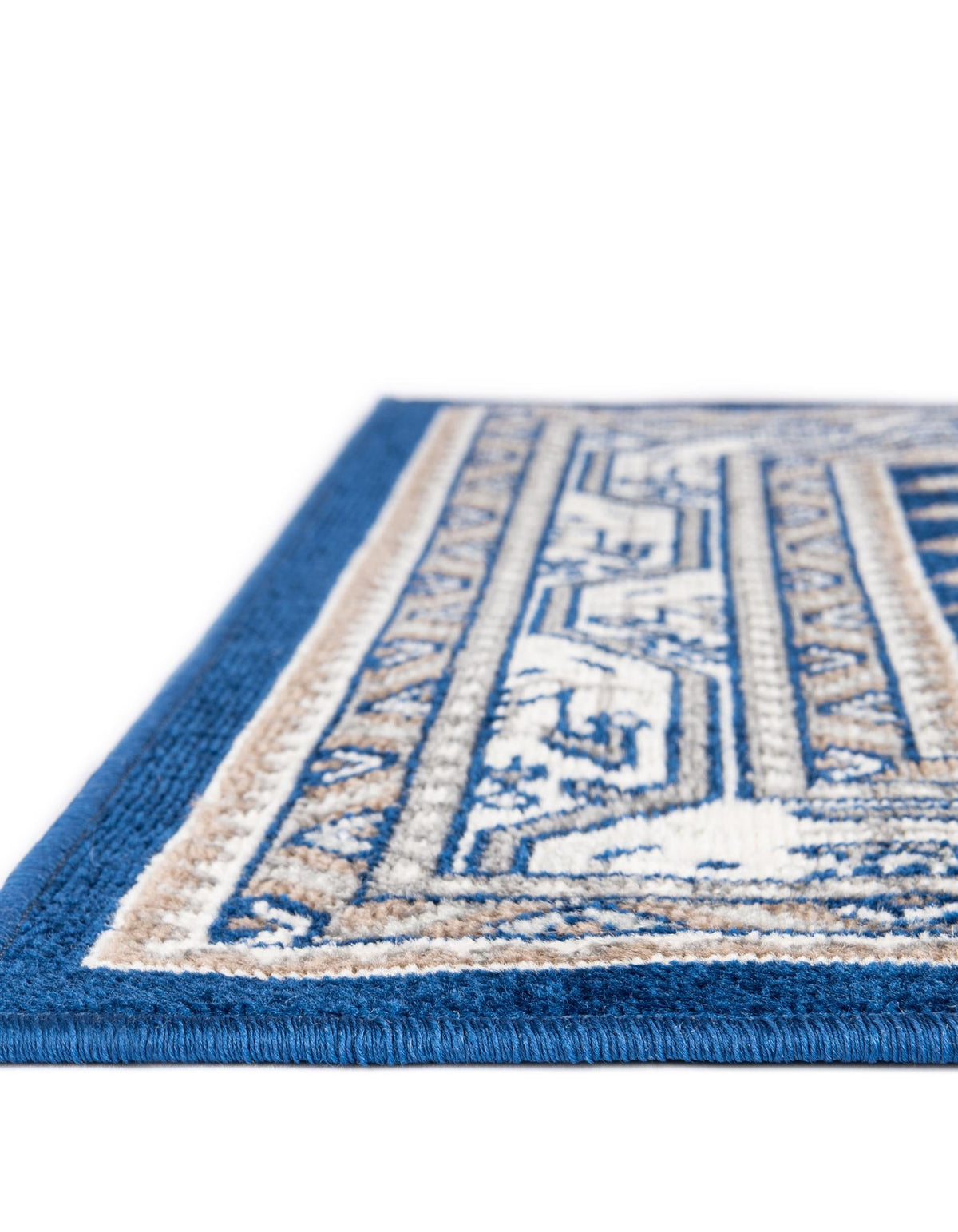 Soho Elegance Collection Area Rug -  Mercer (Blue) Rectangle Blue  lifestyle 7