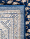 Soho Elegance Collection Area Rug -  Mercer (Blue) Rectangle Blue  lifestyle 17