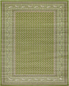 Soho Elegance Collection Area Rug -  Mercer (Green) Rectangle Green Main